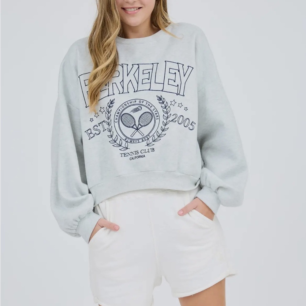 BESTSELLER Tennis Club Embroidered Long Sleeve Knit